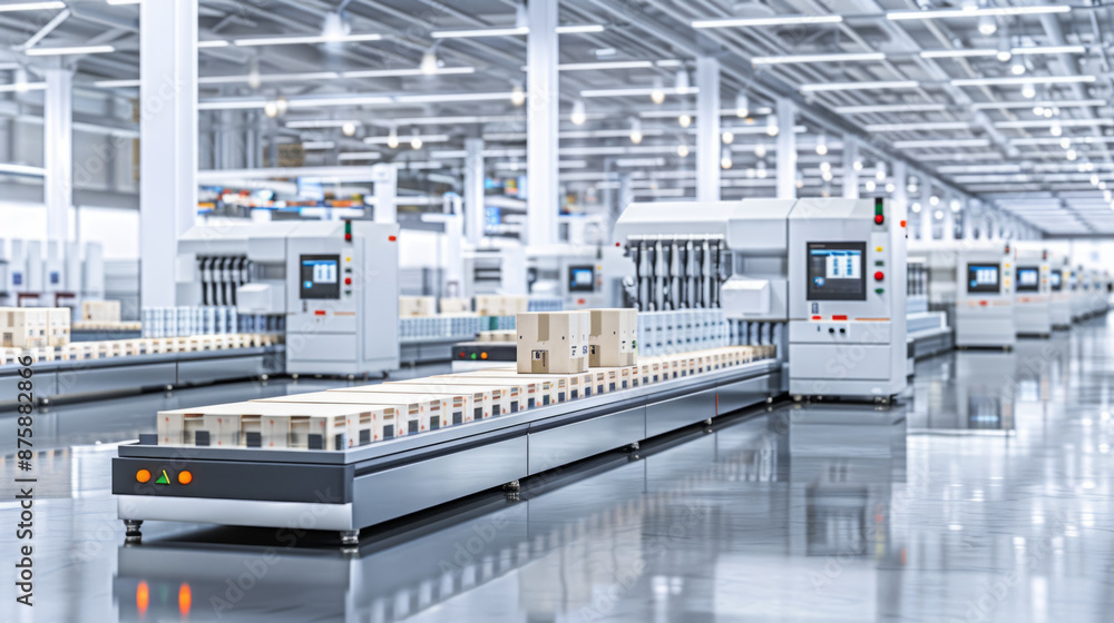 Poster automated packaging machines ensuring speed and accuracy in order fulfillment services.