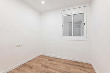 Stylish Modern Room featuring Wooden Floors and White Walls, in a Minimalist Design