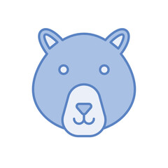 Polar Bear vector icon