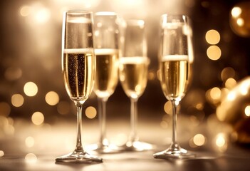 glasses food champaign background olated toast champagne set glass christmas party dding