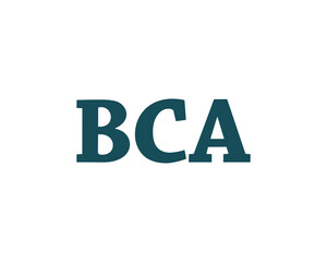 BCA Logo design vector template. BCA logo design.