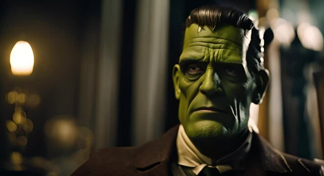 Frankenstein with an elegant suit.
