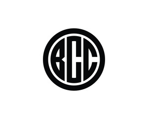 BCC logo design vector template. BCC logo design.