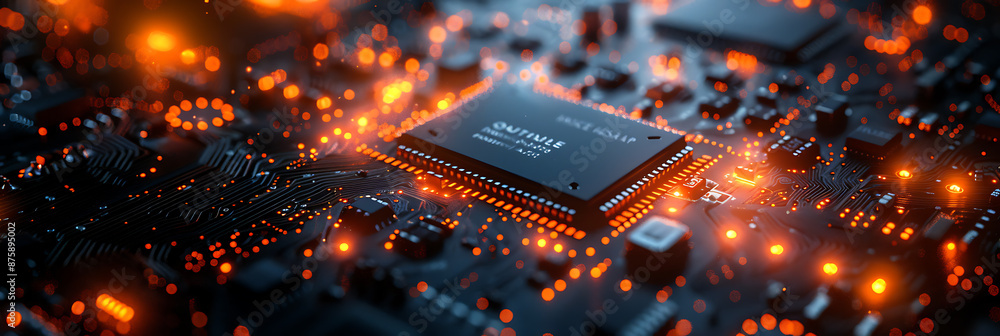 Poster unlocking quantum computing's artistic frontiers