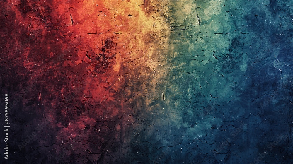 Poster deep, rich color gradient with a textured feel and room for text