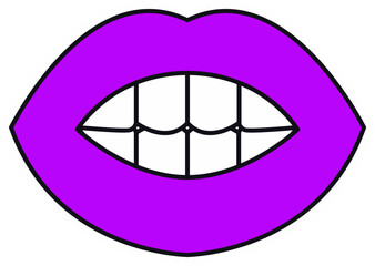 Psychedelic Sticker Simple