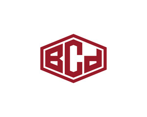 BCD logo design vector template. BCD logo design.