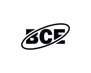 BCE logo design vector template. BCE logo design.