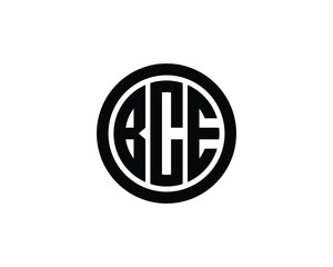 BCE logo design vector template. BCE logo design.