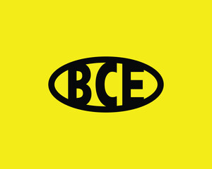 BCE logo design vector template. BCE logo design.