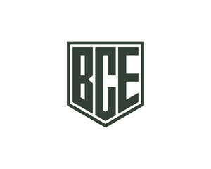 BCE logo design vector template. BCE logo design.