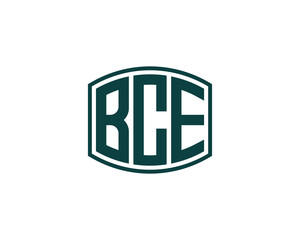BCE logo design vector template. BCE logo design.