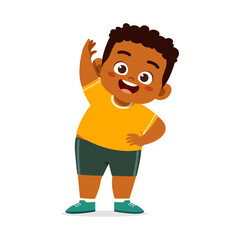 little fat kid do exercise for weight loss