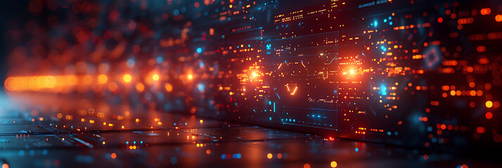 Fototapeta premium Unlocking Innovation with Advanced AR Technology