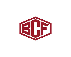 BCF logo design vector template. BCF logo design.