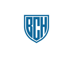 BCH Logo design vector template. BCH logo design.