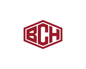 BCH Logo design vector template. BCH logo design.