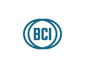 BCI logo design vector template. BCI logo design.