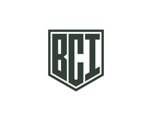 BCI logo design vector template. BCI logo design.
