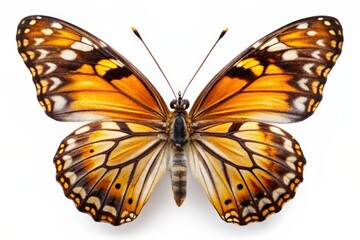 Fototapeta premium beautiful butterfly on a white background