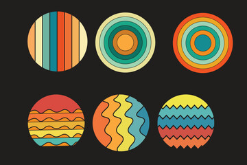 Vintage-Inspired Sunset Art