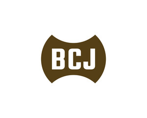BCJ logo design vector template. BCJ logo design.