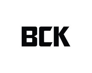 BCK logo design vector template. BCK logo design.