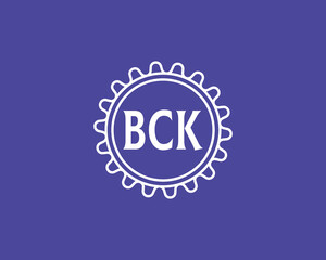 BCK logo design vector template. BCK logo design.