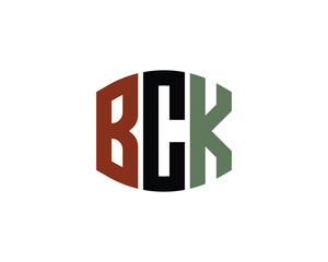 BCK logo design vector template. BCK logo design.