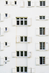 Fototapeta premium the different windows on a house