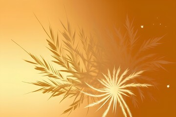 background with flowers made by midjourney