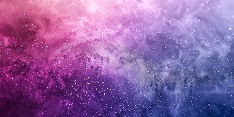 Purple white blue grainy color gradient background glowing noise texture cover header poster banner design, Generative AI