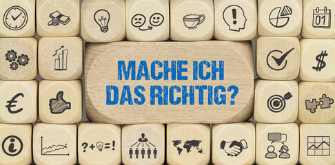 Mache ich das richtig?	