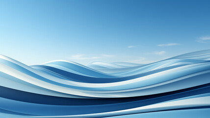 Abstract blue background. Light blue abstract template for card or banner. Abstract background. nice waves. wave. Dynamic Flowing background