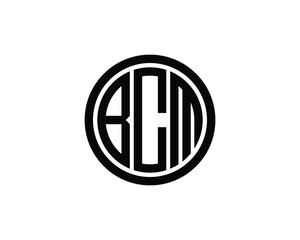 Obraz premium BCM logo design vector template. BCM logo design.