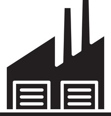 Factory Building Icon
