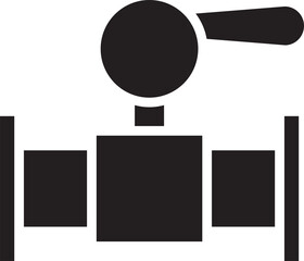 Valve with Pipeline Icon
