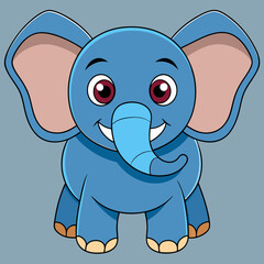 Majestic Elephant Logo Design - Bold and Powerful Wildlife Emblem