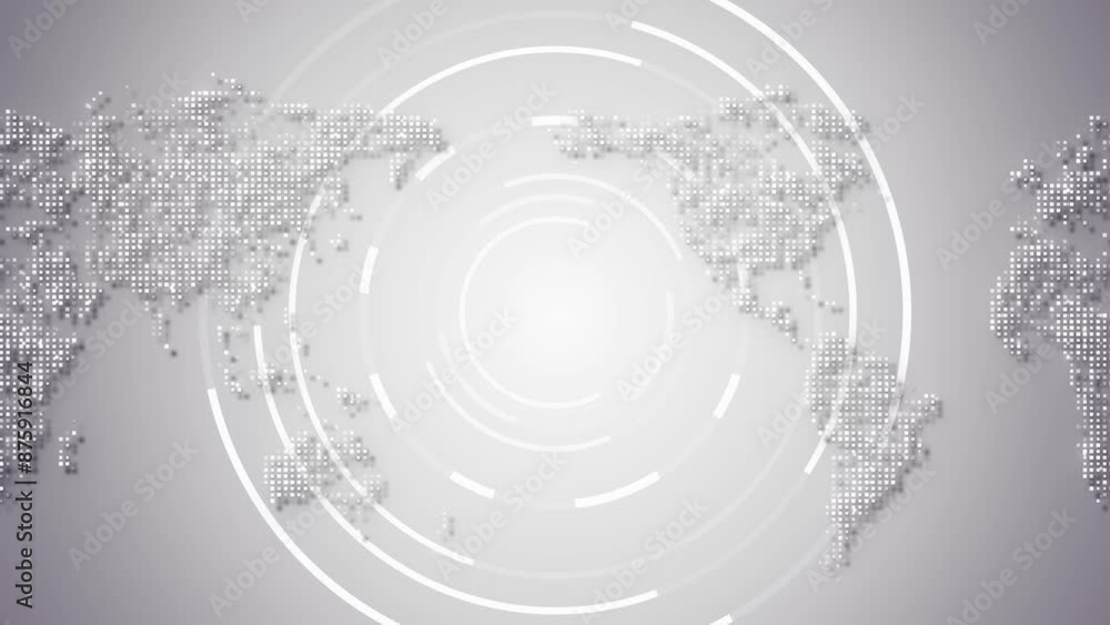 Poster tech earth globalization data, transfer speed internet digital network technology worldwide connecti