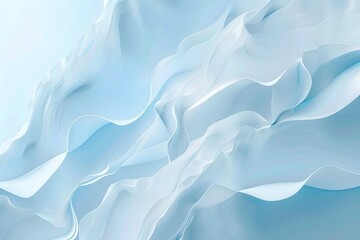 Obraz premium Light Blue Abstract Wave Background