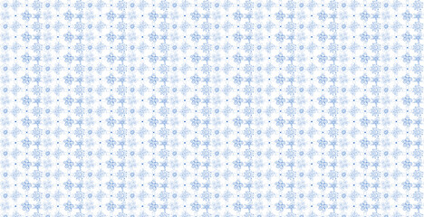 White and blue flower pattern background.