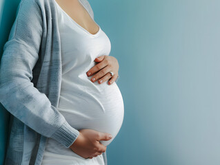 Maternal Embrace: A Pregnancy Portrait