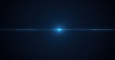 Fototapeta premium glowing light burst Realistic sun line rays. blue sun ray glow abstract shine light effect starburst beam light line dark wallpaper