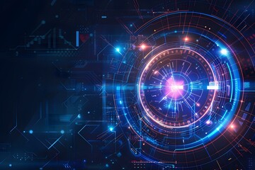 Fototapeta premium Abstract Technology Background
