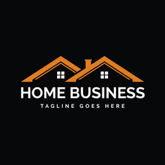 home real estate house illustration