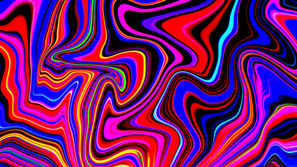 Y2K acid modern wavy psychedelic surreal background