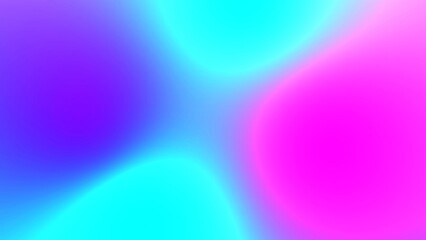 Abstract blue magenta gradient background with liquid style waves