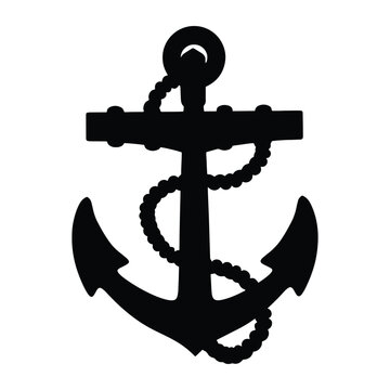 recommend clip art: Anchor Icon Art Vector Illustration