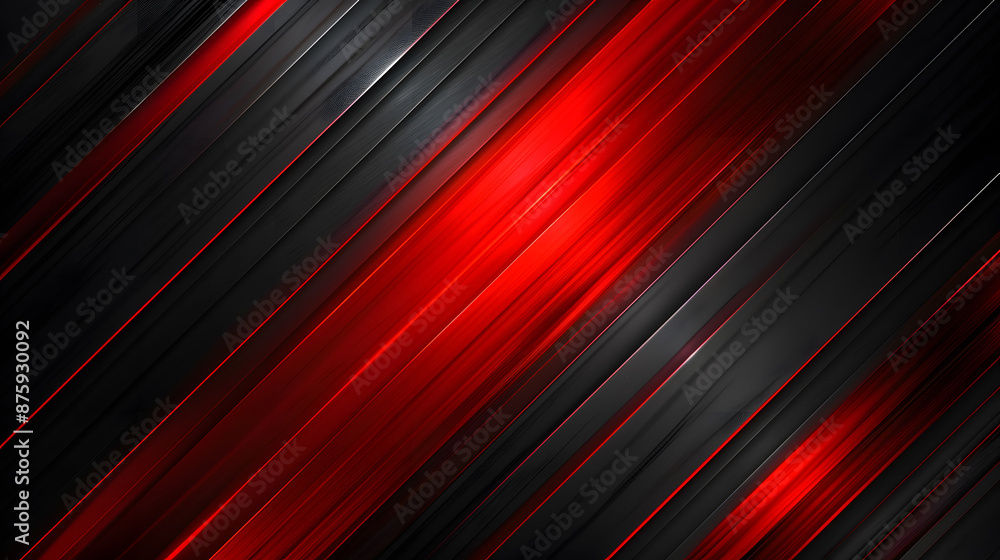 Poster abstract red and black are light pattern with the gradient is the with floor wall metal texture soft