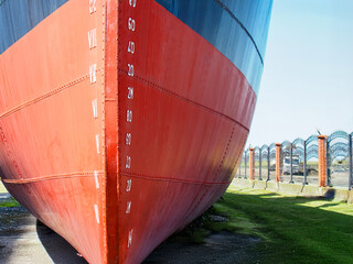 Obraz premium The historic Bandirma Ferry on display in Samsun, Turkey